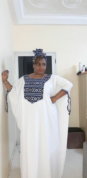 Boubou+pagne bogolan