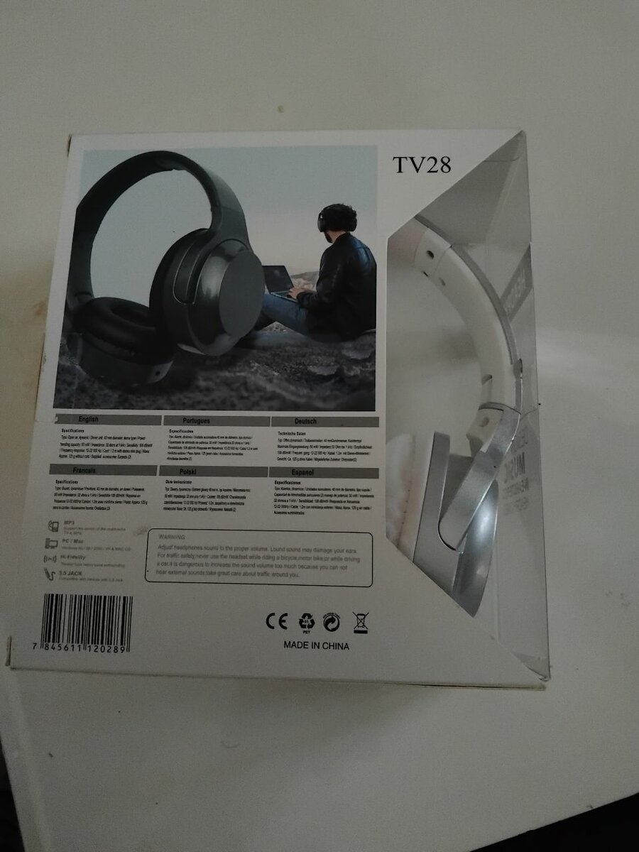 TV28 Stereo Headphones