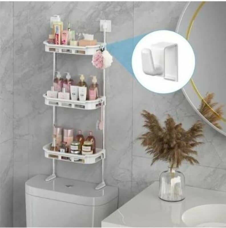 Étagère de rangement pour salle de bain