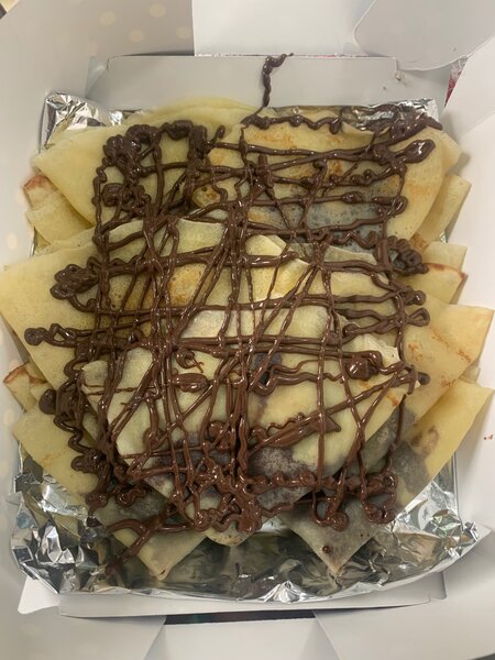 Crêpes au nutella
