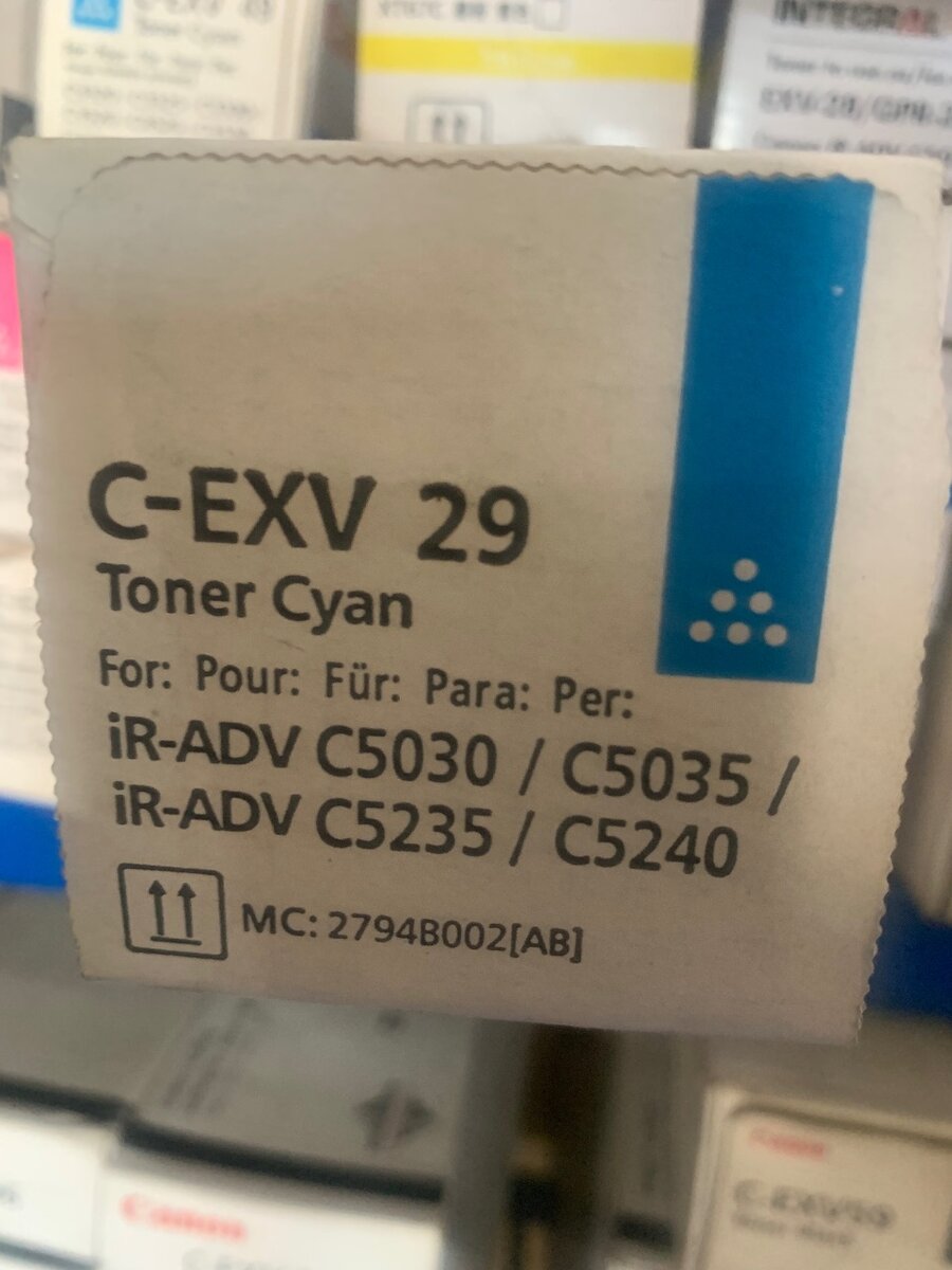 Canon C-Exv 29 Toner cartridge