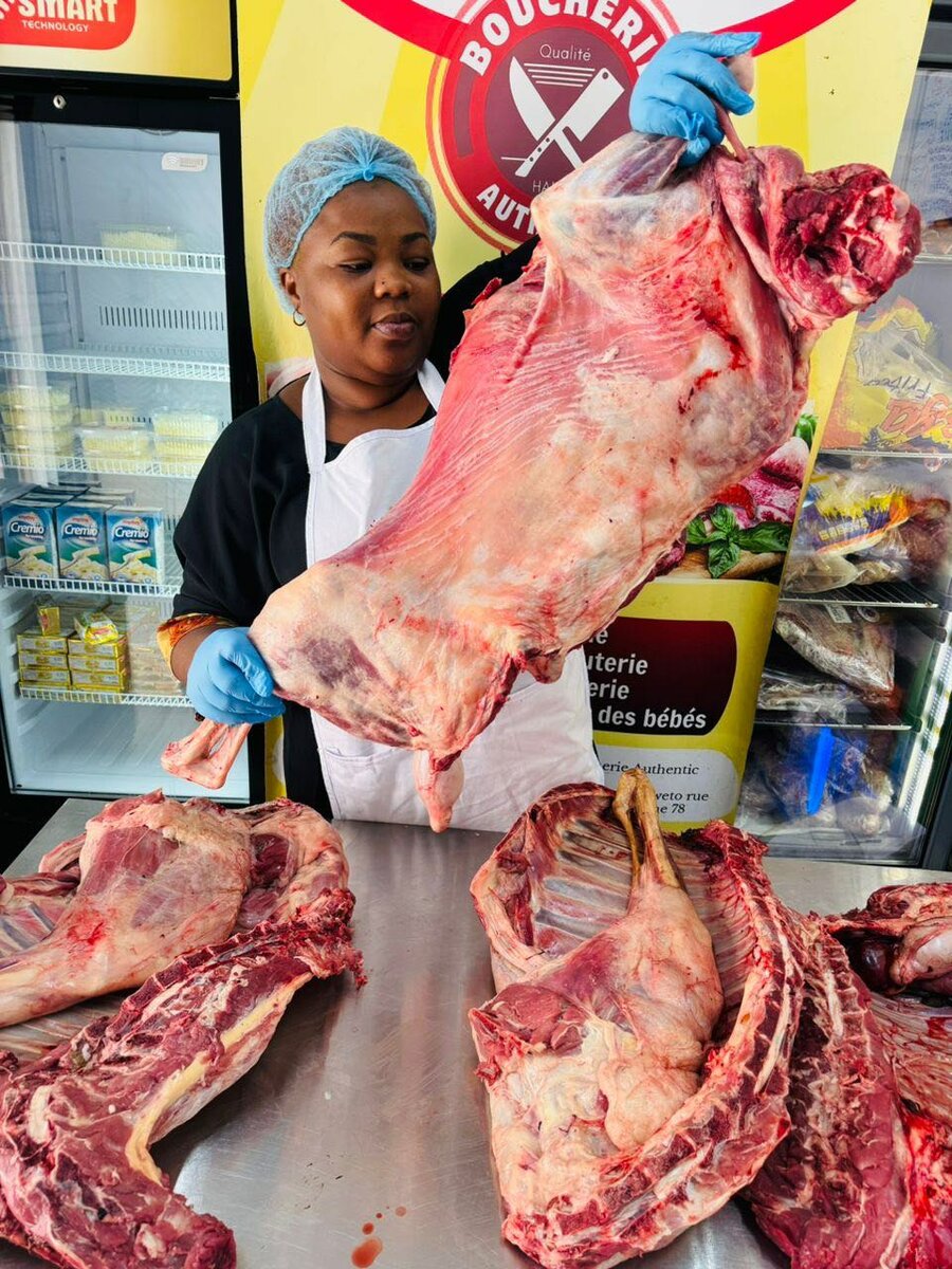 Moitié de carcasse de mouton