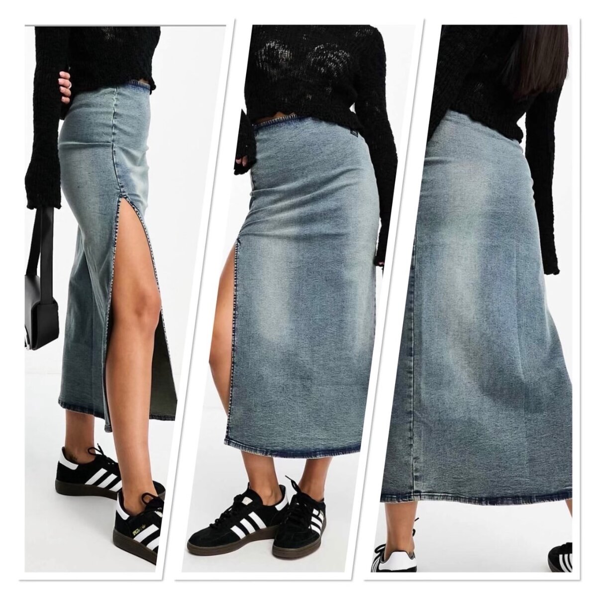 Jupe DENIM BERSHKAAA  neuve