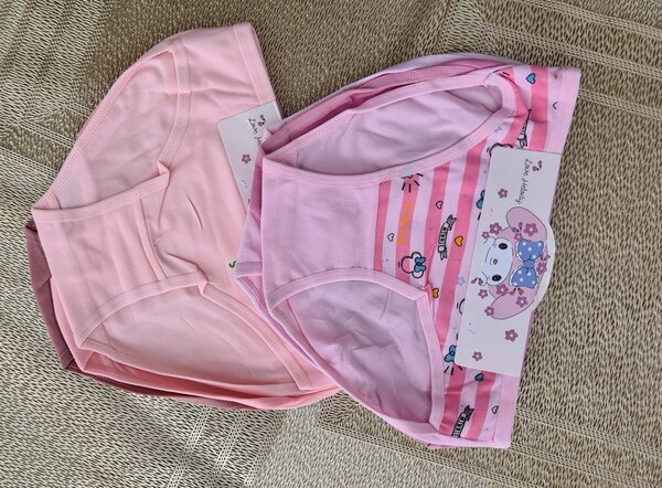 Lot de 12 slips filles de 3-14