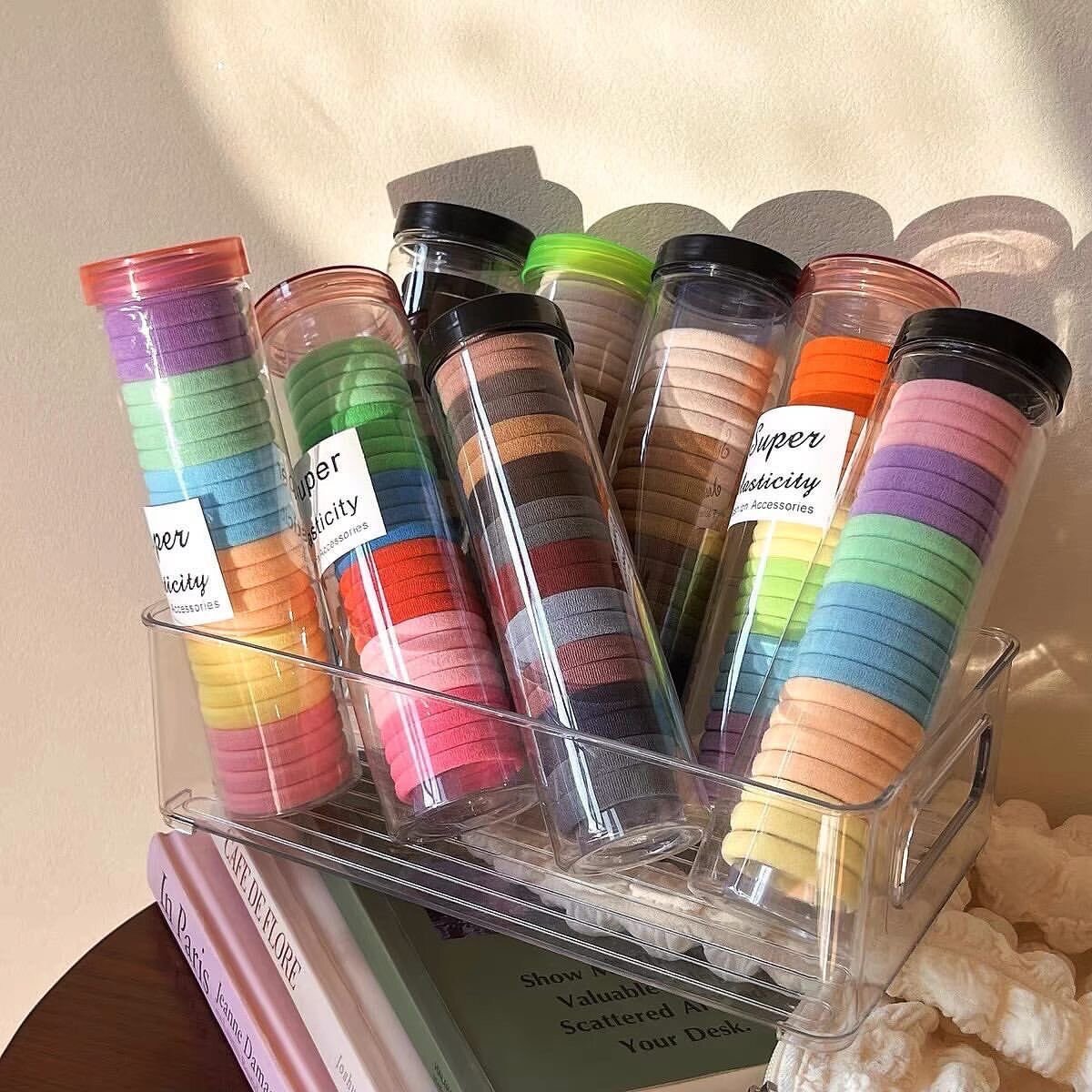 Elastiques colorés haute élasticité