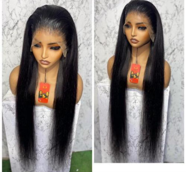 Perruque lace front noire