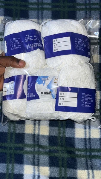 Fil à tricoter doux en coton