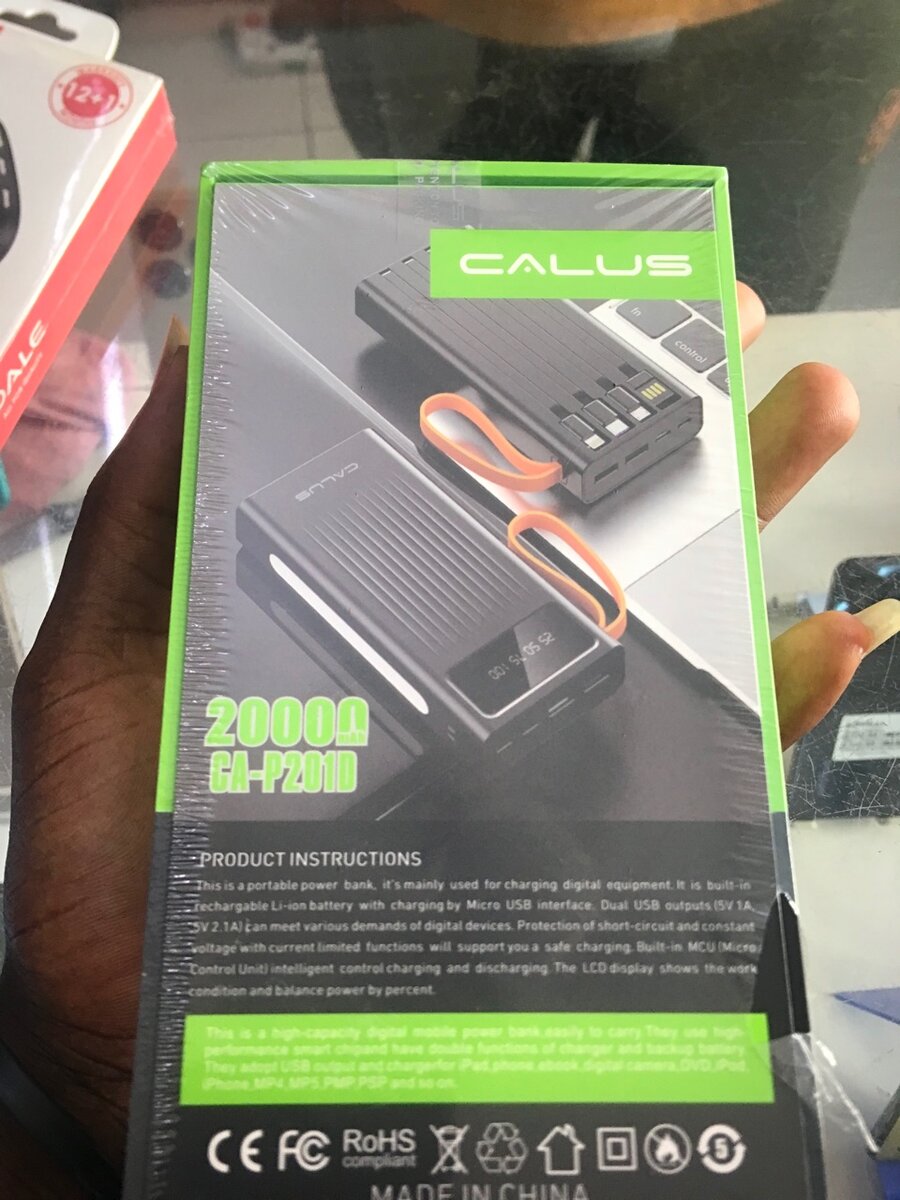CA-P201D 20, 000mAh Powerbank