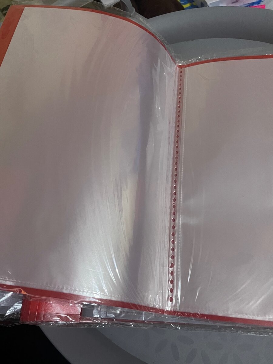 Classeur 30 poches rigide