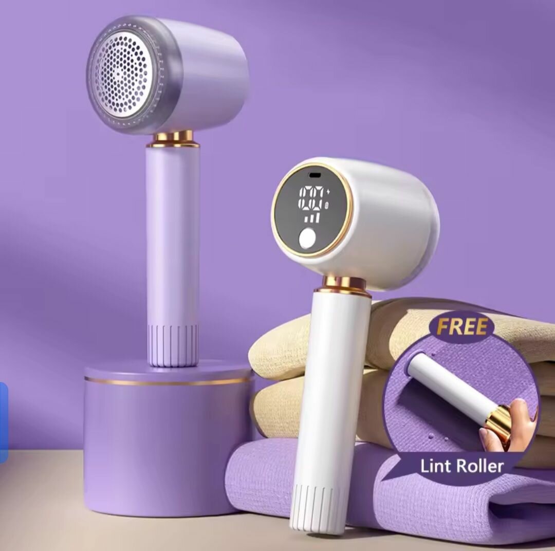 2-in-1  Rechargeable Lint Remover