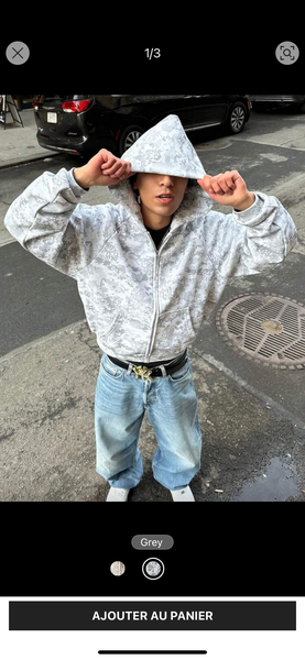 Veste à capuche unisexe moderne