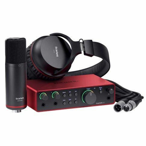 Focusrite scarlett 4th gen 2i2 studio bundle