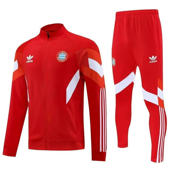 Ensemble de sport rouge Adidas