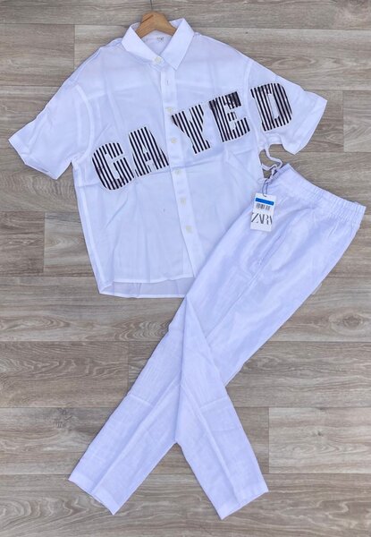 Ensemble Chemise et Pantalon Décontracté