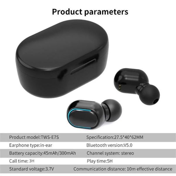 Écouteurs Bluetooth TWS-E7S