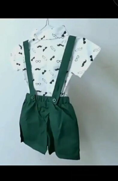 Babyboy lapel Onsie suit / christening