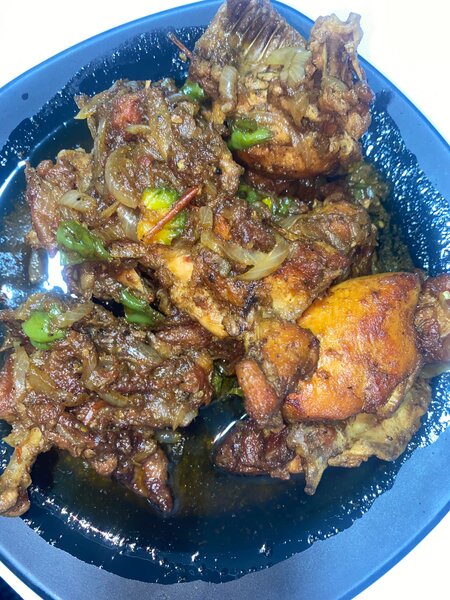 Poulet épicé savoureux