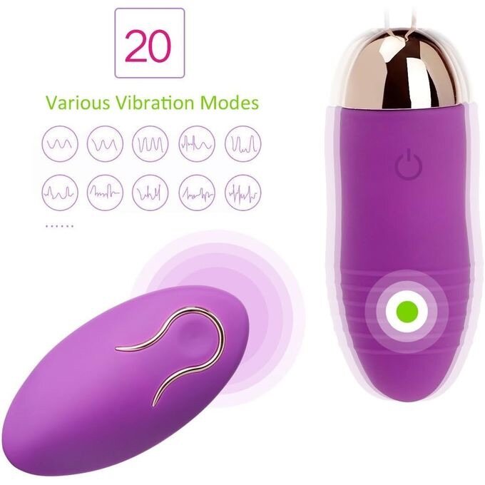 Oeuf vibrant rechargeable USB