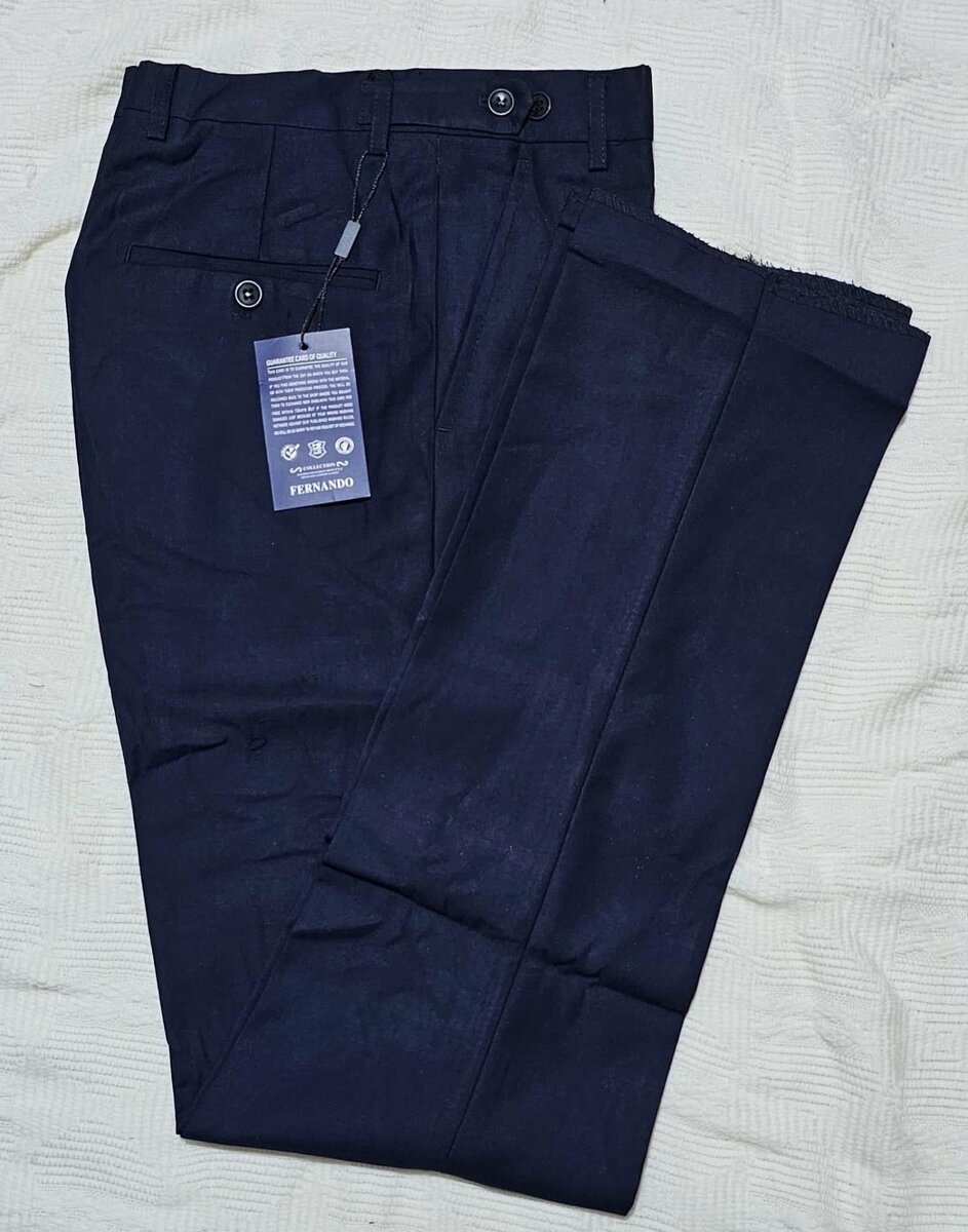 Pantalon tissu homme