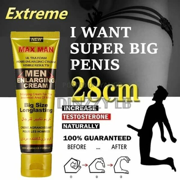 MAX MAN Enlargement Cream