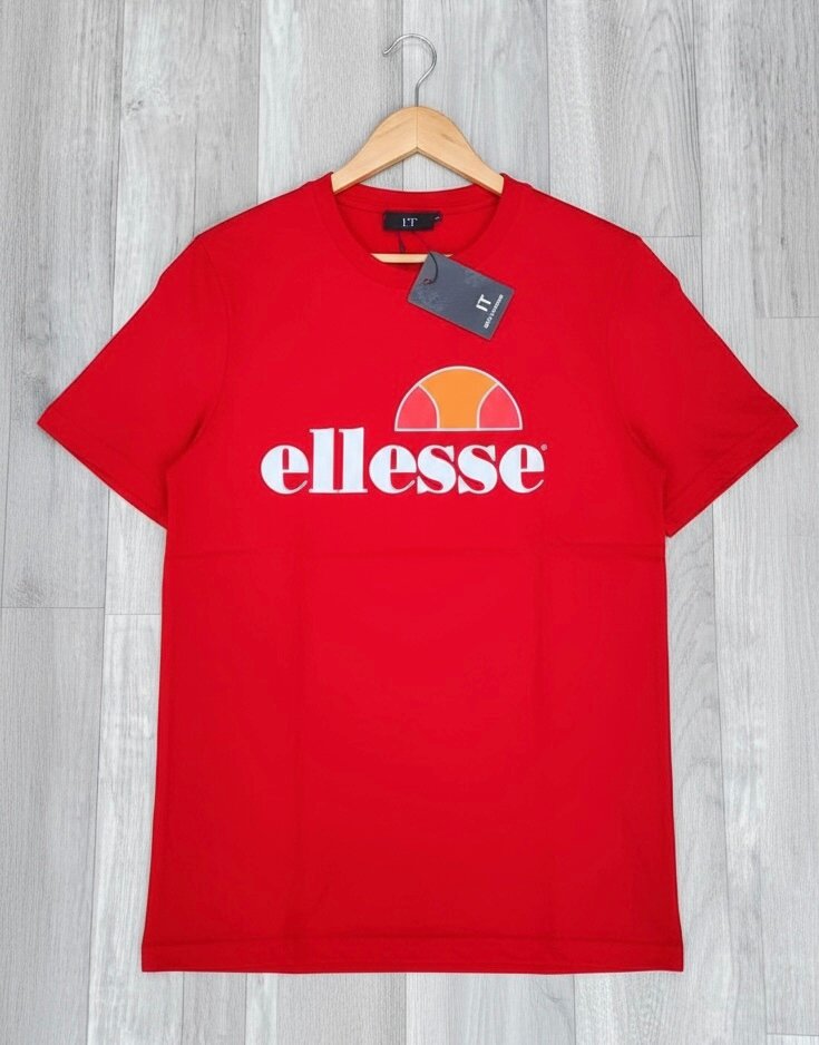 T-shirt classique homme rouge