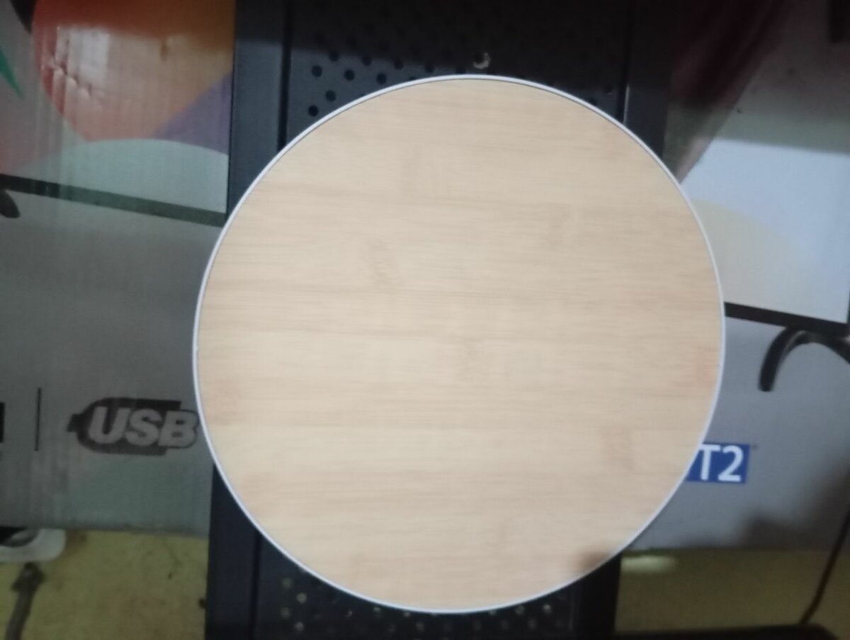 Horloge Murale LED Bois