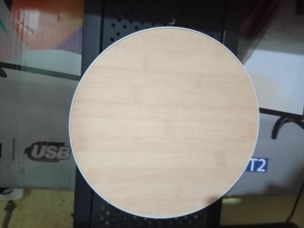 Horloge Murale LED Bois