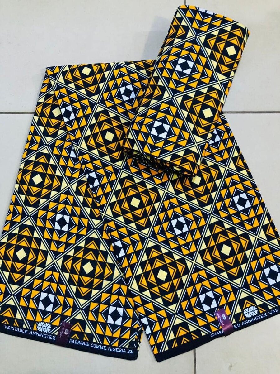 Fabric with a print of 6 meters