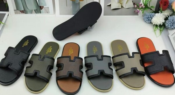 Sandale en cuir
