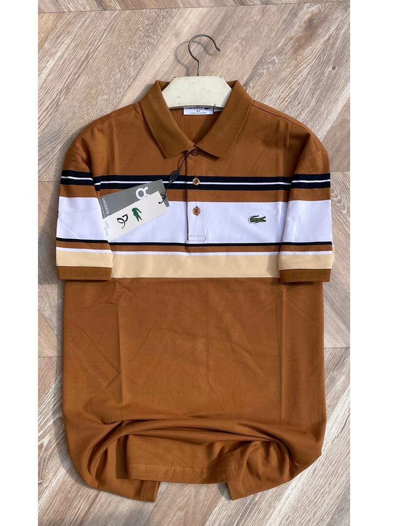 Polo Lacoste Homme Rayé