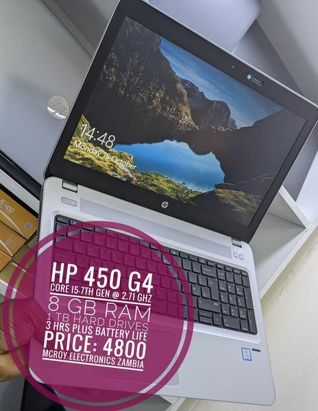 LAPTOP HP PROBOOK 450 G4