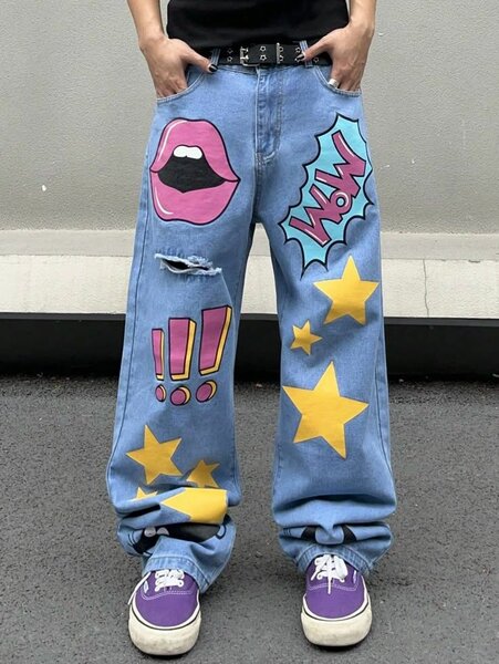 Customised jeans