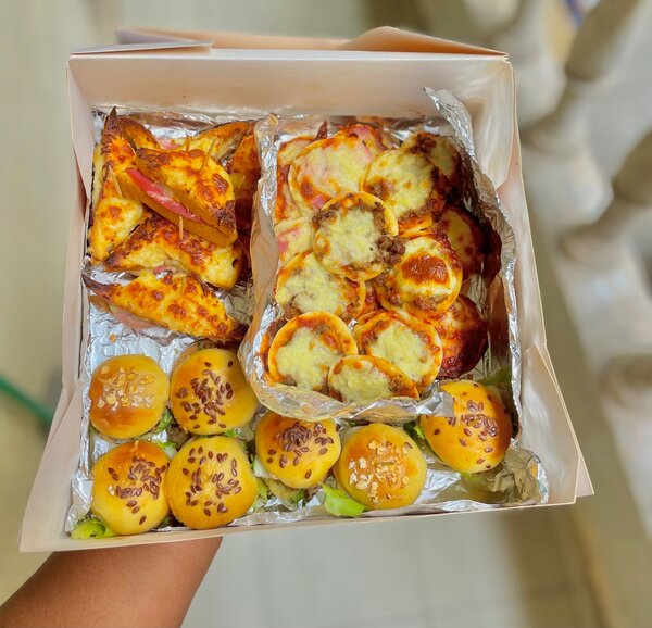 Assortiment de bouchées apéro