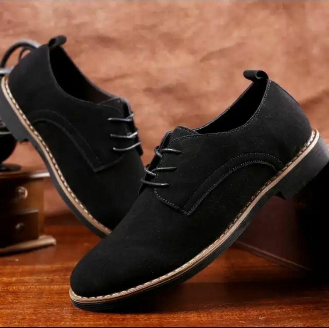 Men's suede shoes