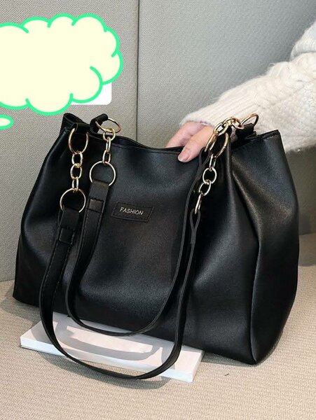 Cabas élégant en cuir PU