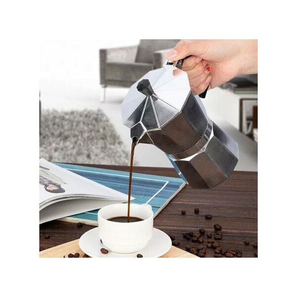 Machine à Café Moka Expresso Aluminium 6 TASSE