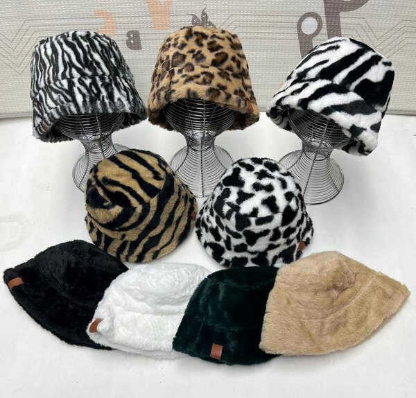 Chapeau Bob Peluche Tendance