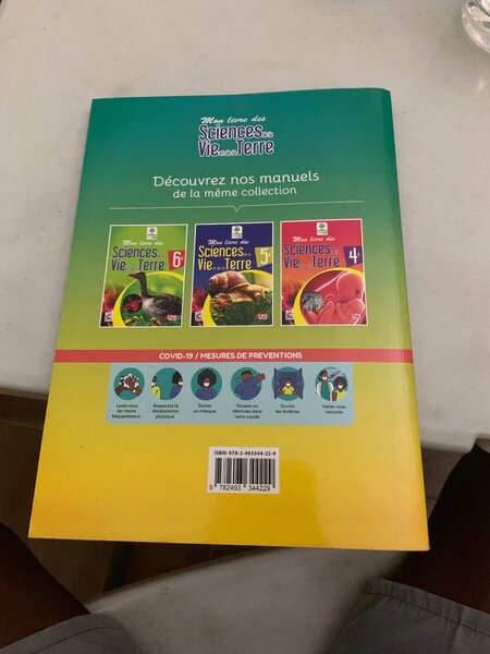 Livre SVT 3e - Iroko