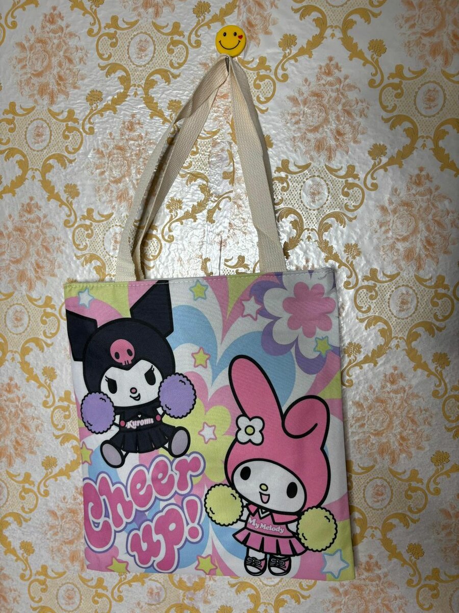 Sac Tote Imprimé Design Animé