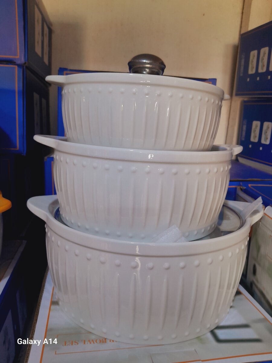 Set de Marmites en Céramique