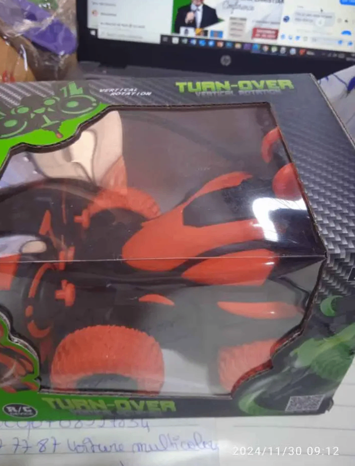 Voiture Cascade RC Réversible