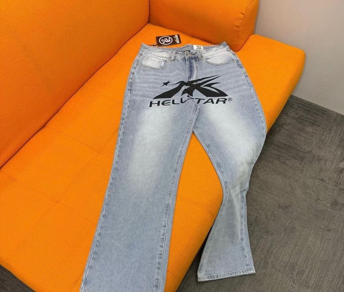 Jeans unisex Hellstar élégants