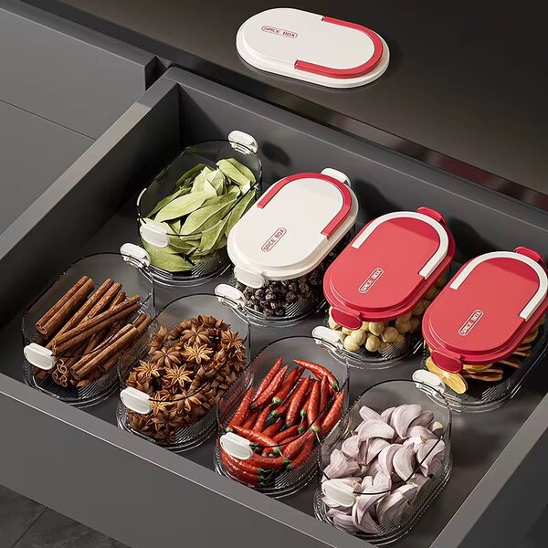 Lot de boîtes de rangement