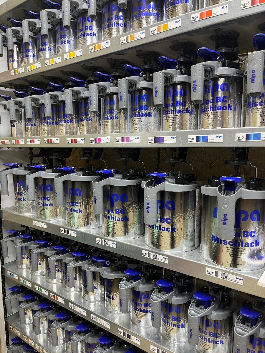 Подбор автокраски