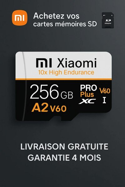 Carte Mémoire SD Xiaomi 256GB