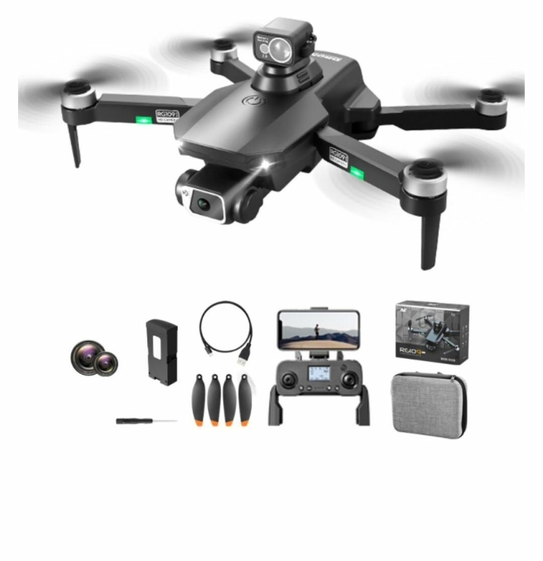 PJC RG109 MAX DUAL CAMERA HD DRONE GPS+LASER OBSTACLE