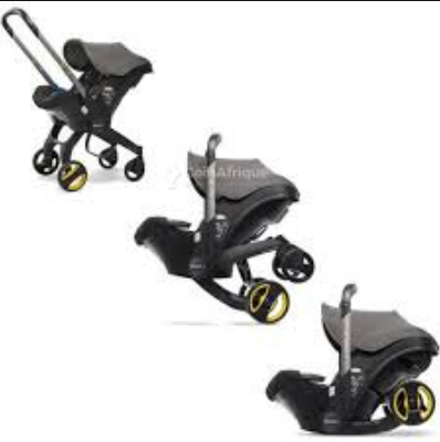 Poussette cosy modulables 4en 1 noir