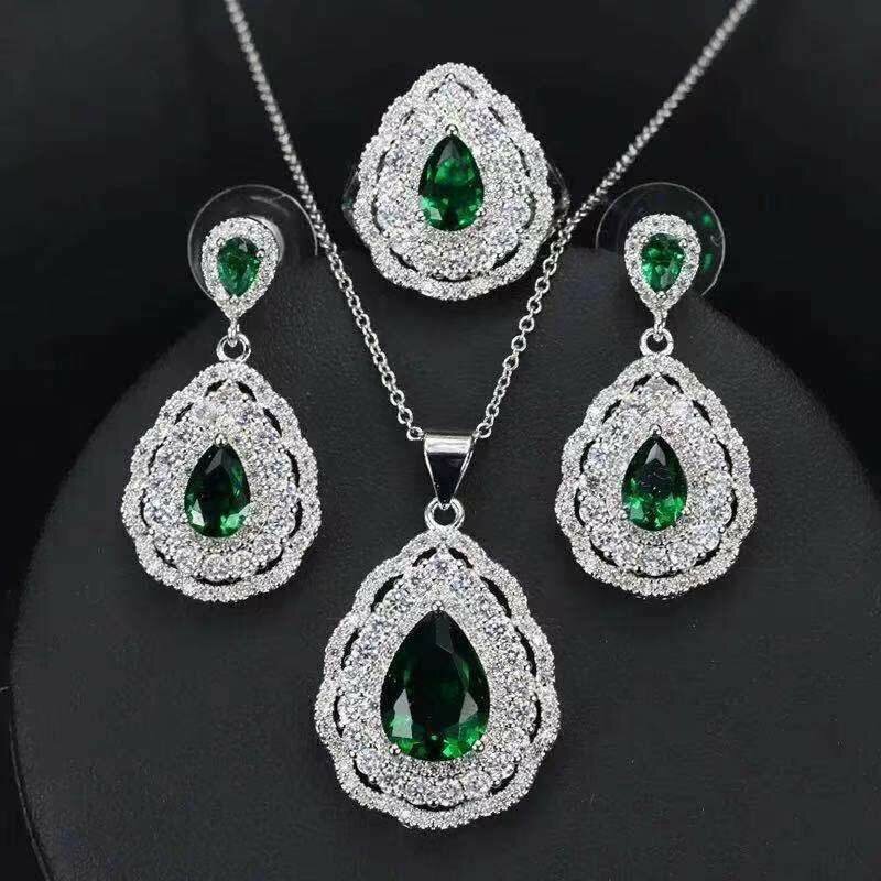 Elegant Gemstone Jewelry Set