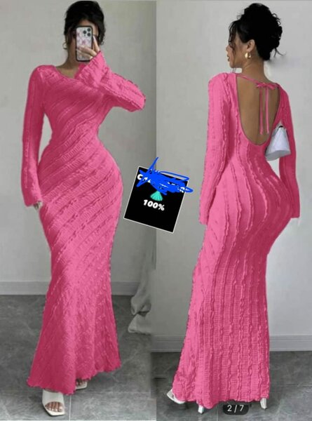 Robe Longue Dos Nu Élégante