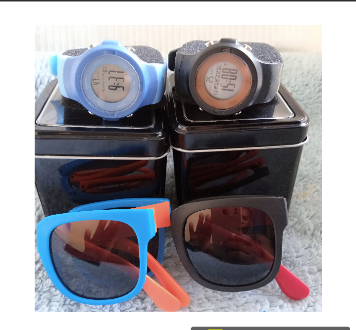 MONTRE MULTI FONCT RÉSISTANT À L'EAU 30M ET LUNETTES ENFANTS